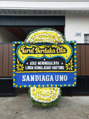 Papan Bunga Duka di Panongan